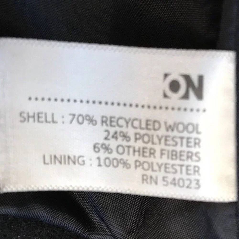 OLD NAVY Youth Fully Lined Collar Double Breasted Blue Jacket Coat Size XL (14) - Picture 11 of 12